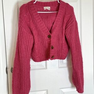 Urban Outfitters Cardigan & Bandeau Set